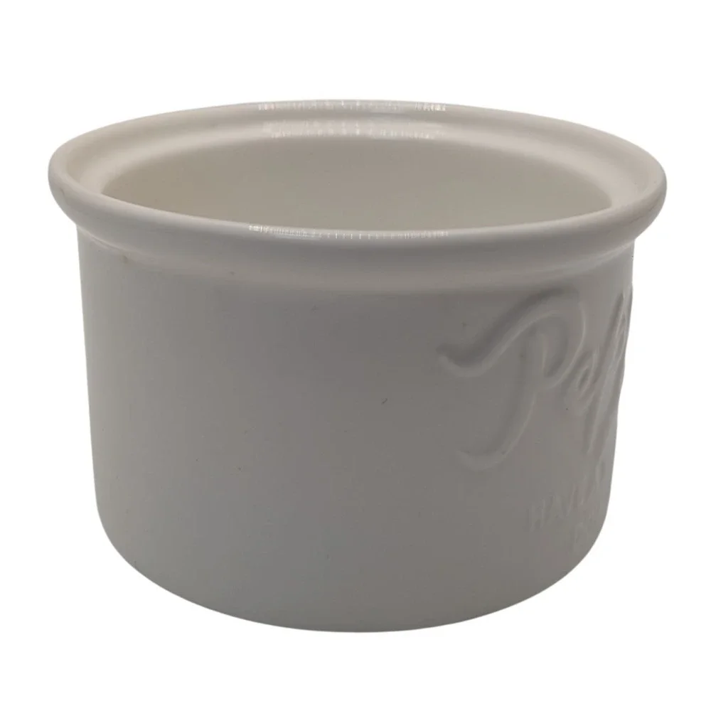 Dowan Pepper Cellar Condiments Crock Stacking‎ Eight Ounce NO Lid